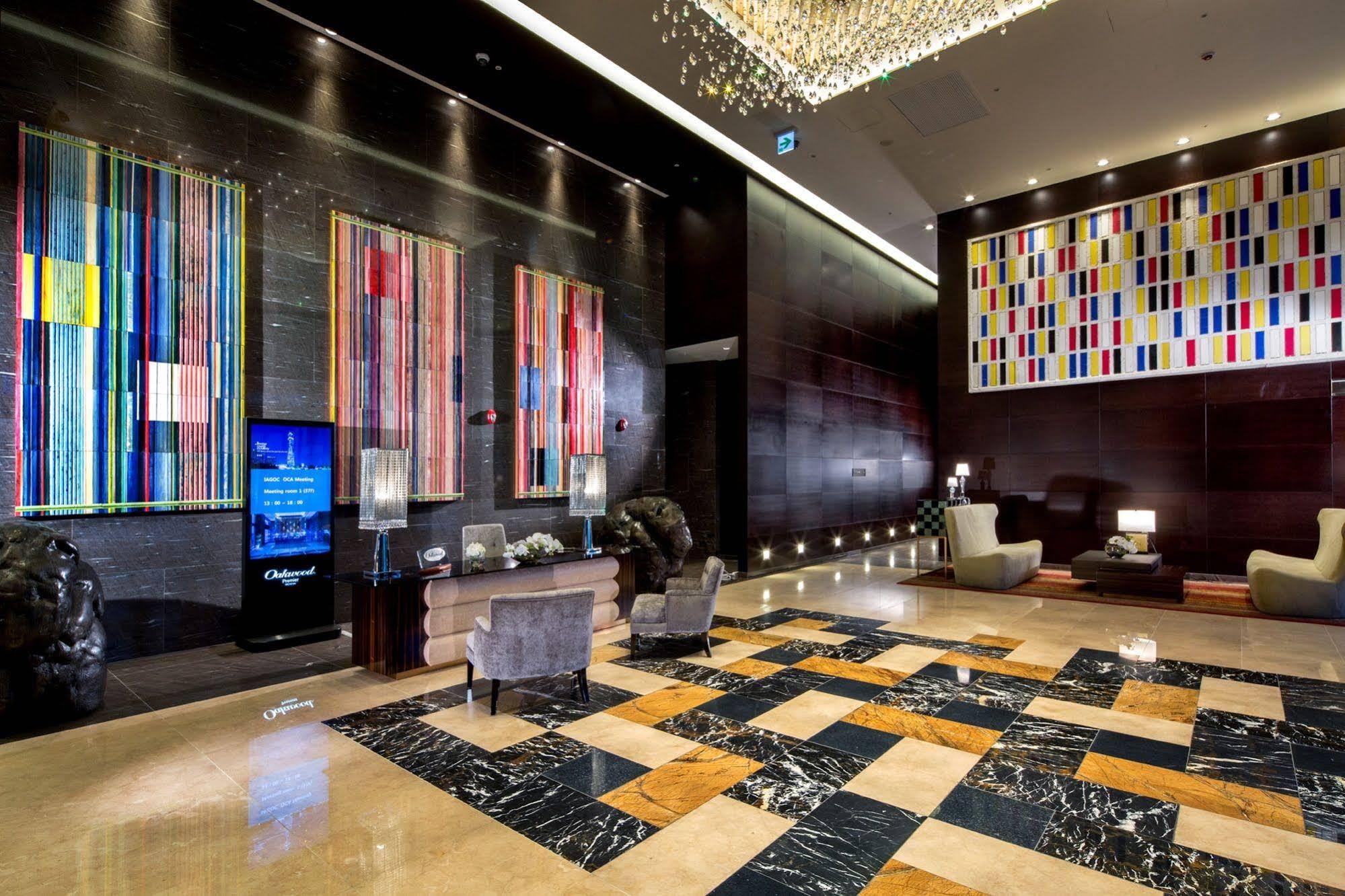 الشقق الفندقية انشيونفي  فندق أوكاوود بريمير إنشيون المظهر الخارجي الصورة